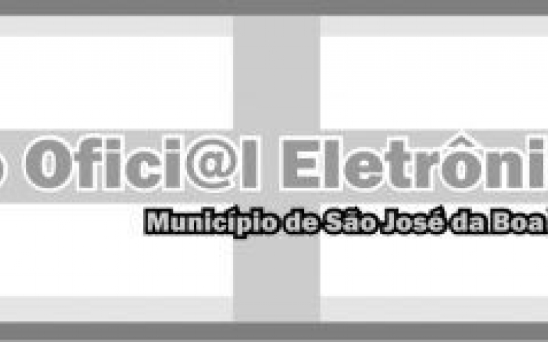 Município adere ao Diário Oficial Eletrônico